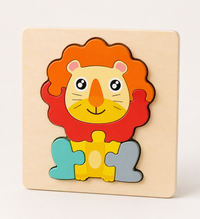 3D Holzpuzzle Tiere & Fahrzeuge