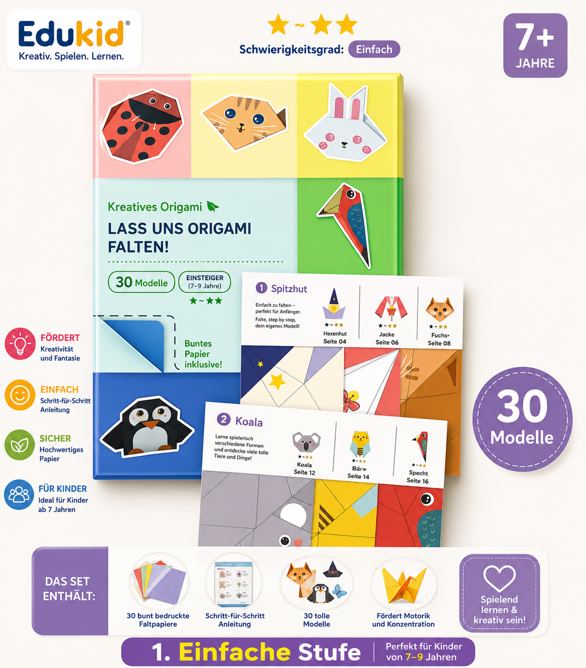 Origami Bastelset