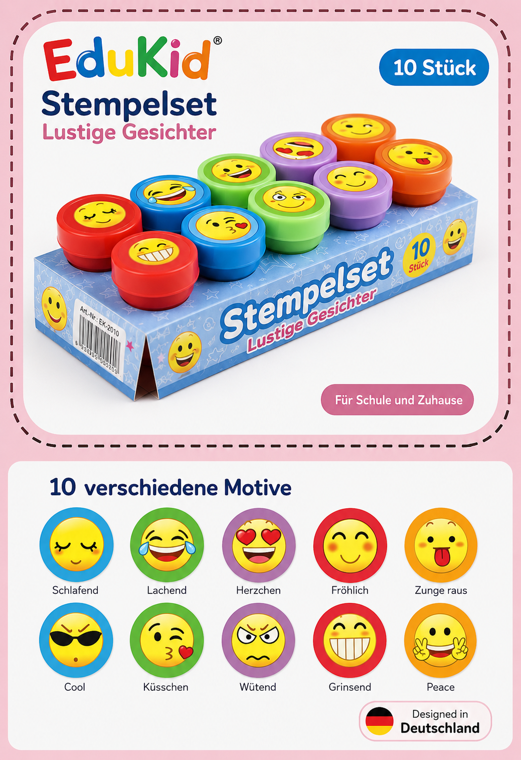 Kinderstempel Set