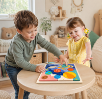Montessori Holzpuzzle Sonnensystem