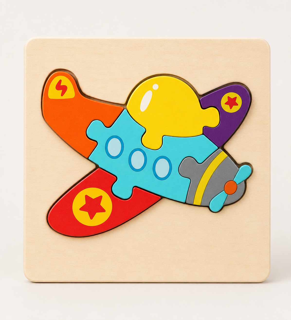 3D Holzpuzzle Tiere & Fahrzeuge