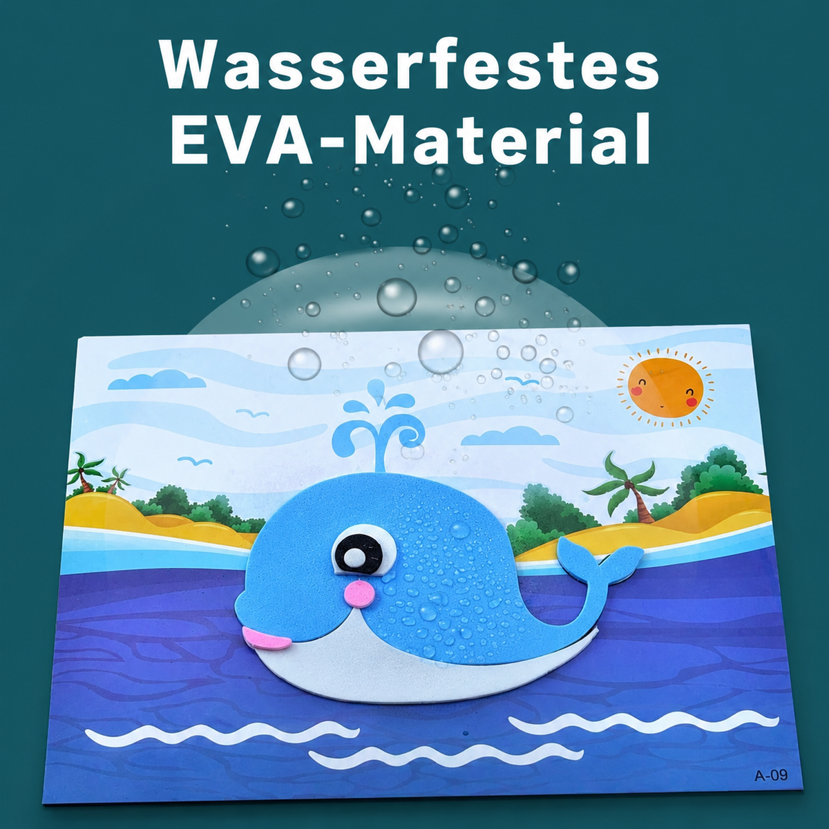 3D EVA Schaumstoff-Sticker Bastelset für Kinder