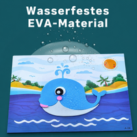3D EVA Schaumstoff-Sticker Bastelset für Kinder