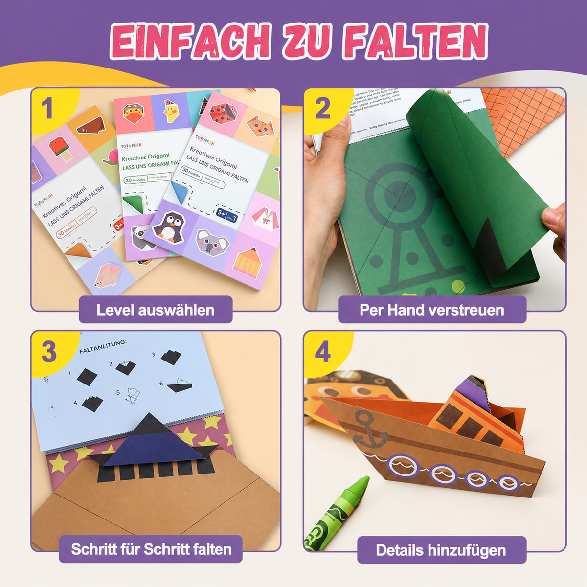 Origami Bastelset