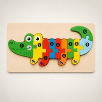 3D Holzpuzzle Tiere für Kinder