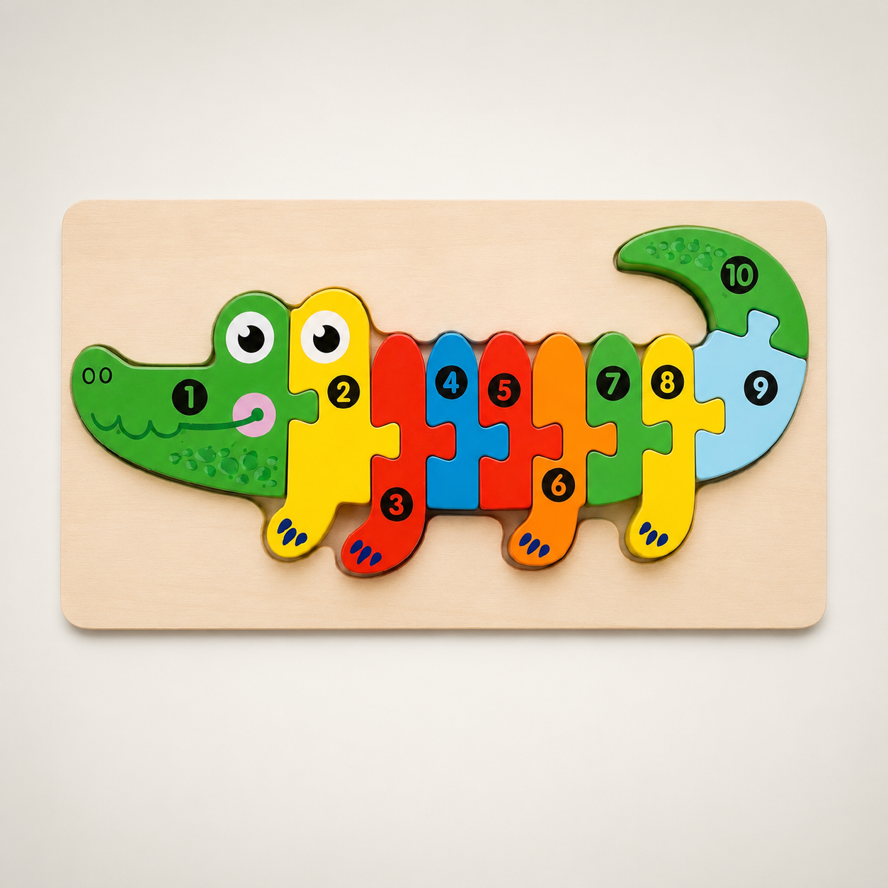 3D Holzpuzzle Tiere für Kinder