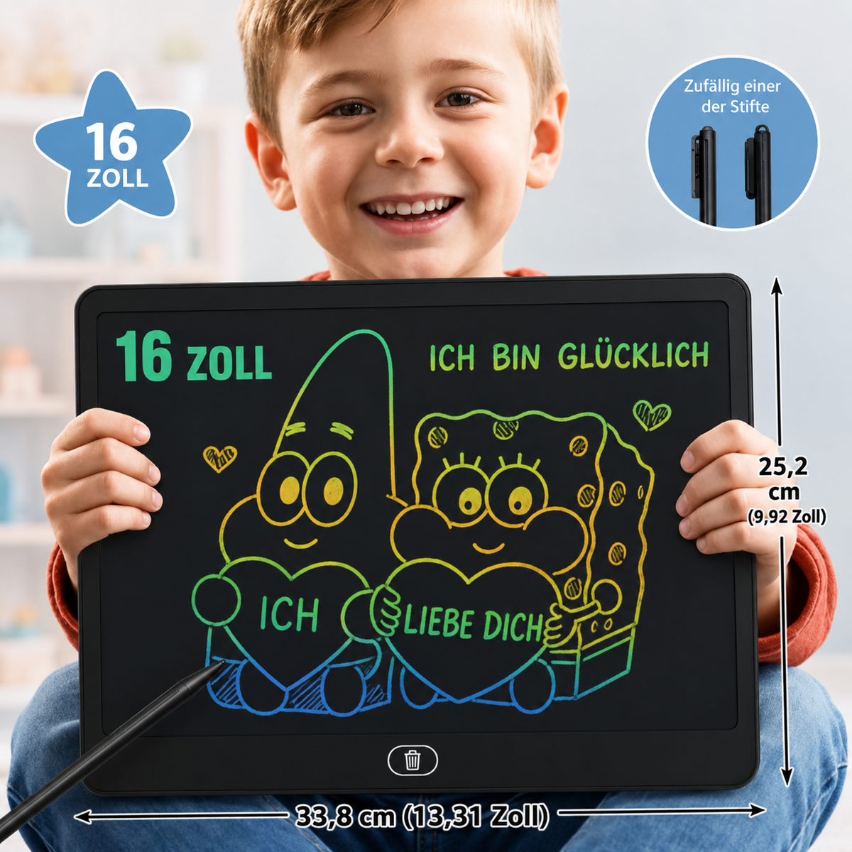 LCD Maltafel für Kinder