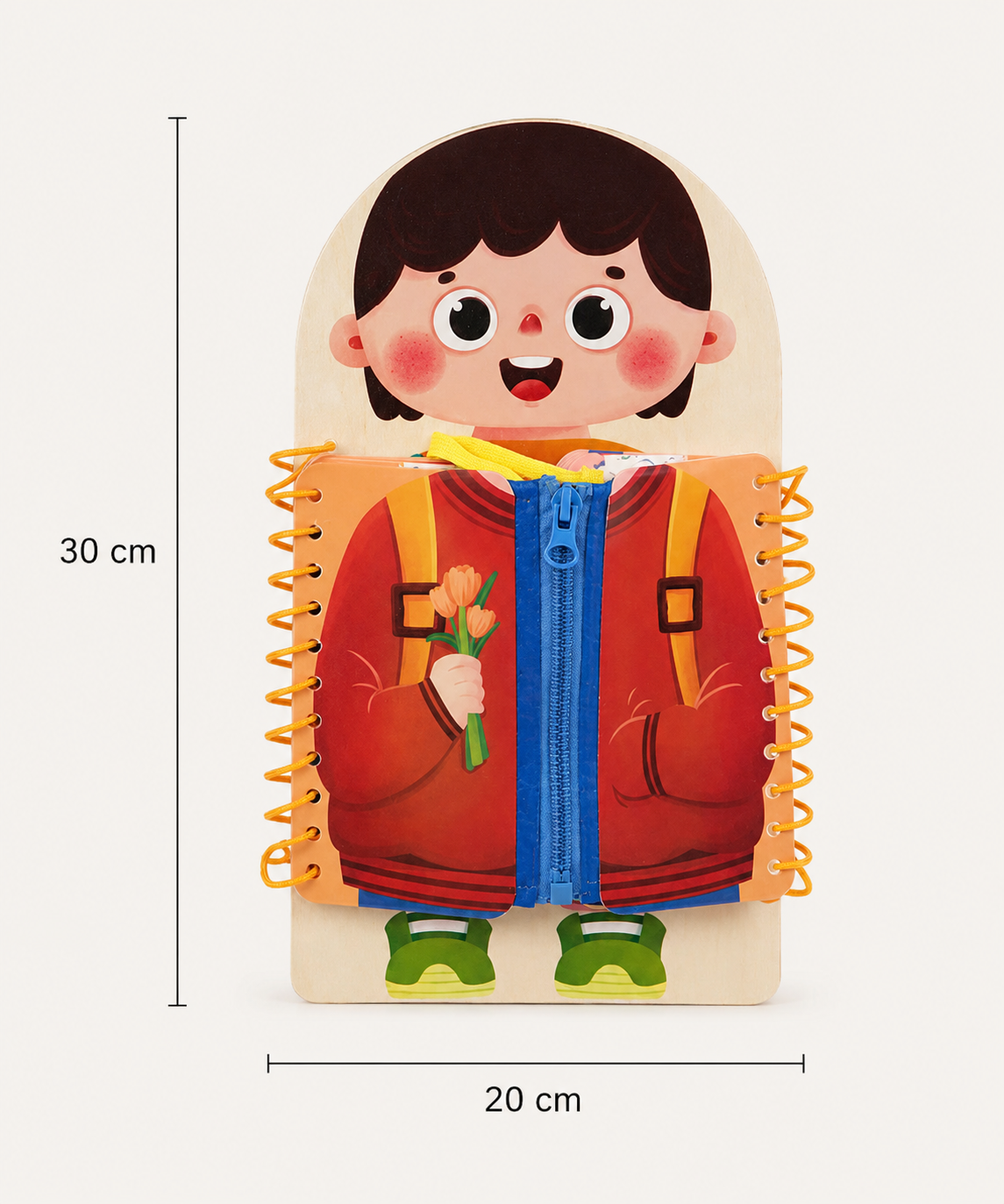 Montessori Busy Board aus Holz