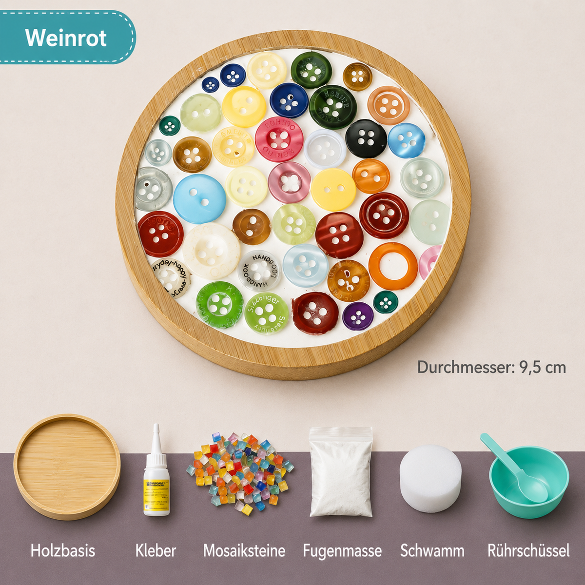 DIY Mosaik Bastelset
