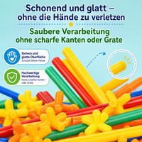 Strohhalm Konstruktionsset für Kinder