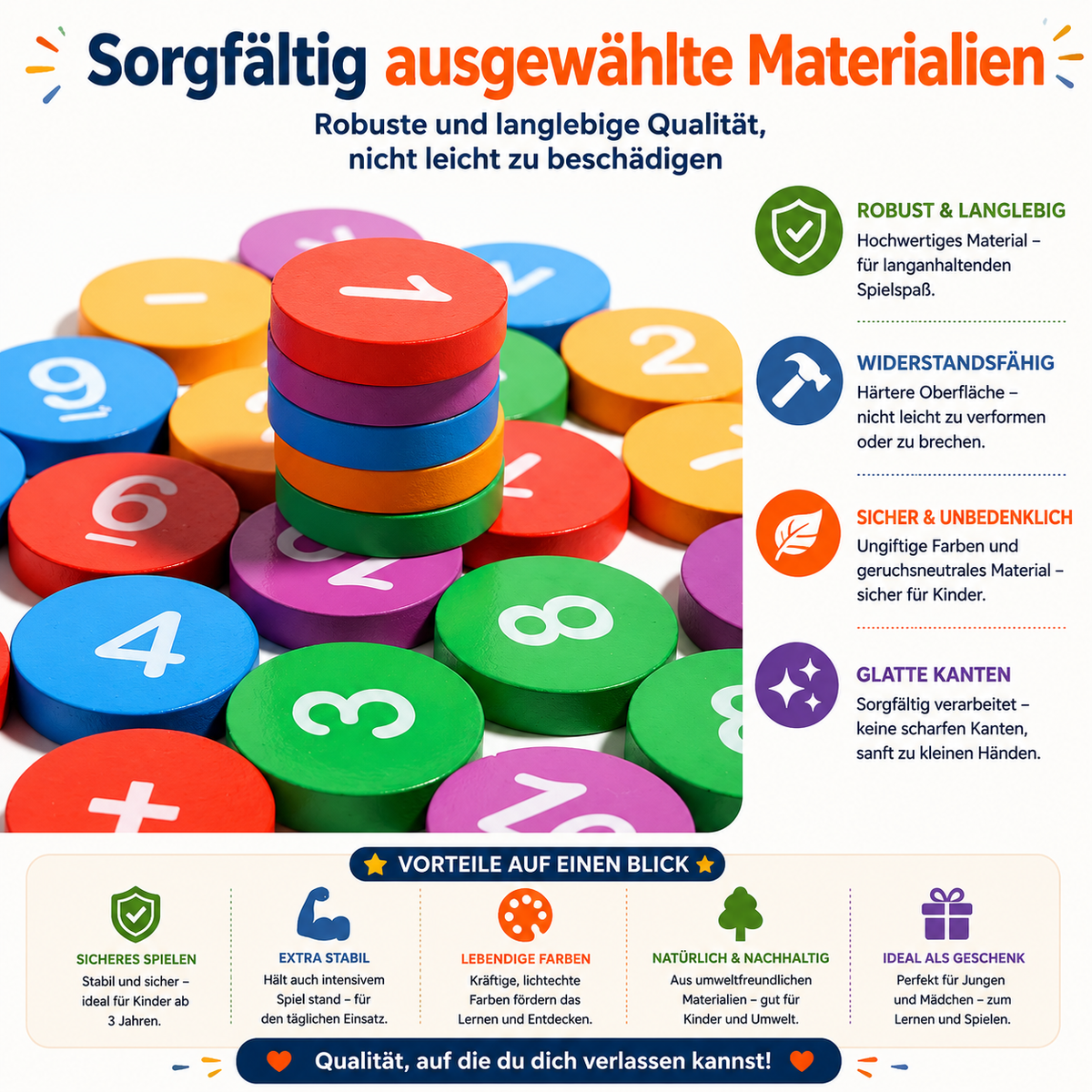 Montessori Mathe-Lernspiel