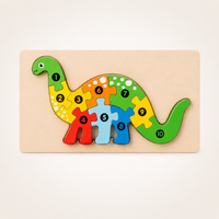 3D Holzpuzzle Tiere für Kinder