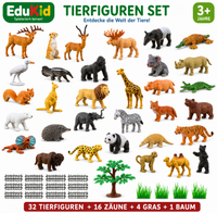 54-teiliges Tierfiguren-Set