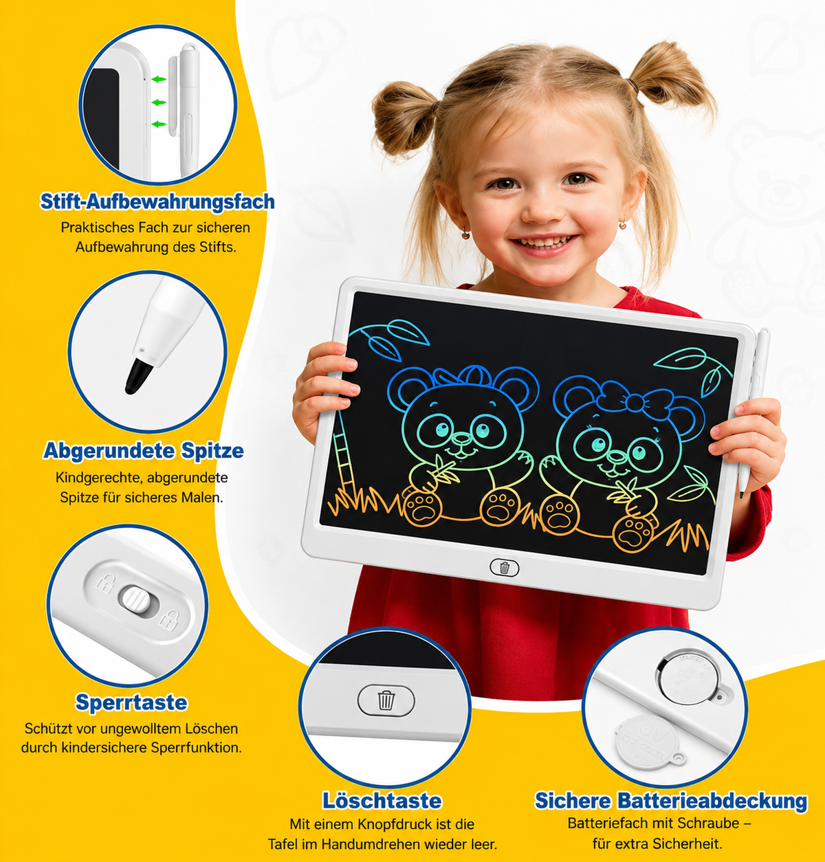 LCD Maltafel für Kinder