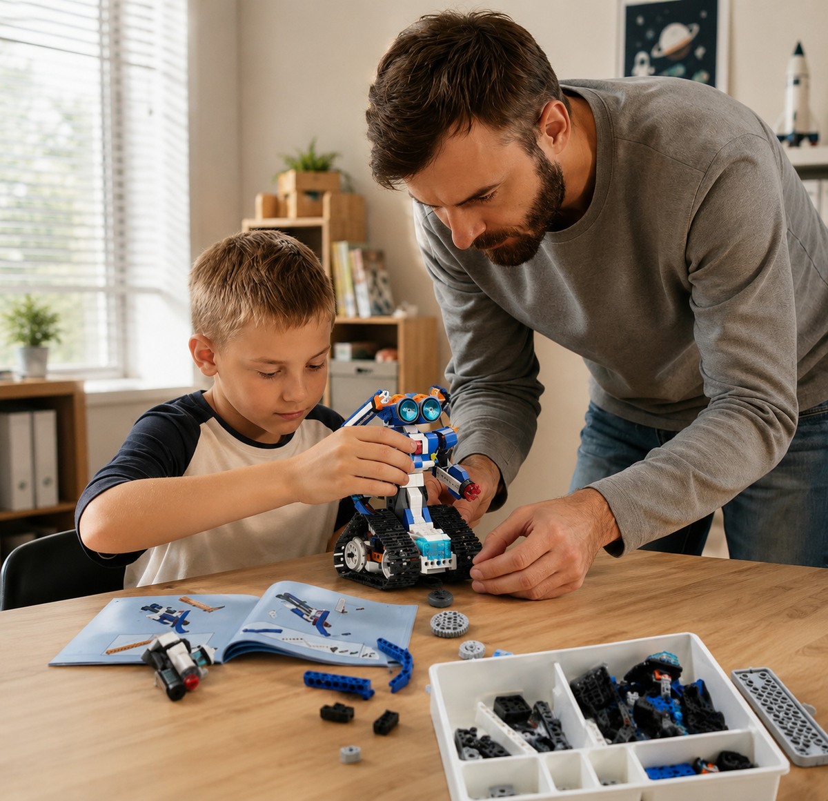 Programmierbarer Roboter-Bausatz 6-in-1