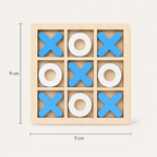 Montessori Tic Tac Toe aus Holz