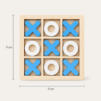 Montessori Tic Tac Toe aus Holz