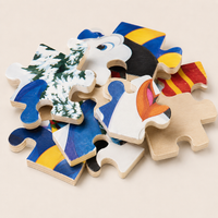 Holzpuzzle Tiere für Kinder