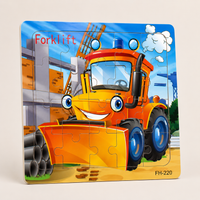 Holzpuzzle Tiere für Kinder