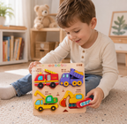 Holz Steckpuzzle Tiere