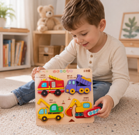 Holz Steckpuzzle Tiere