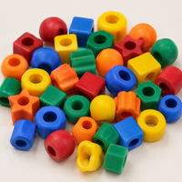 Fädelspiel Holzperlen Set