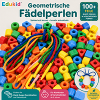 Fädelspiel Holzperlen Set