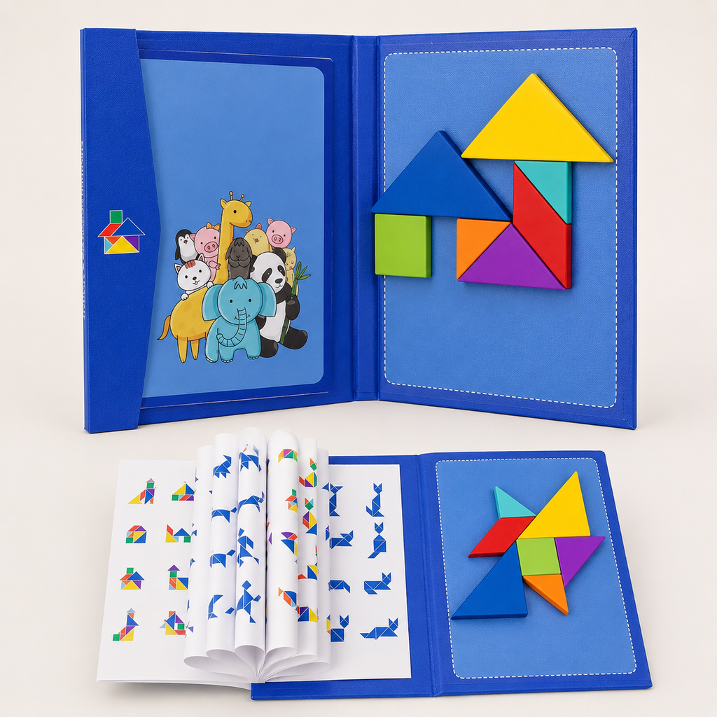 Magnetisches Tangram Buch