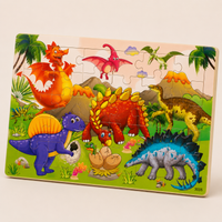 Holzpuzzle Tiere für Kinder