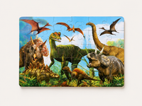 Holzpuzzle Tiere für Kinder