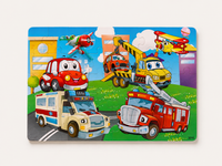 Holzpuzzle Tiere für Kinder