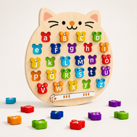 Alphabet Steckpuzzle aus Holz