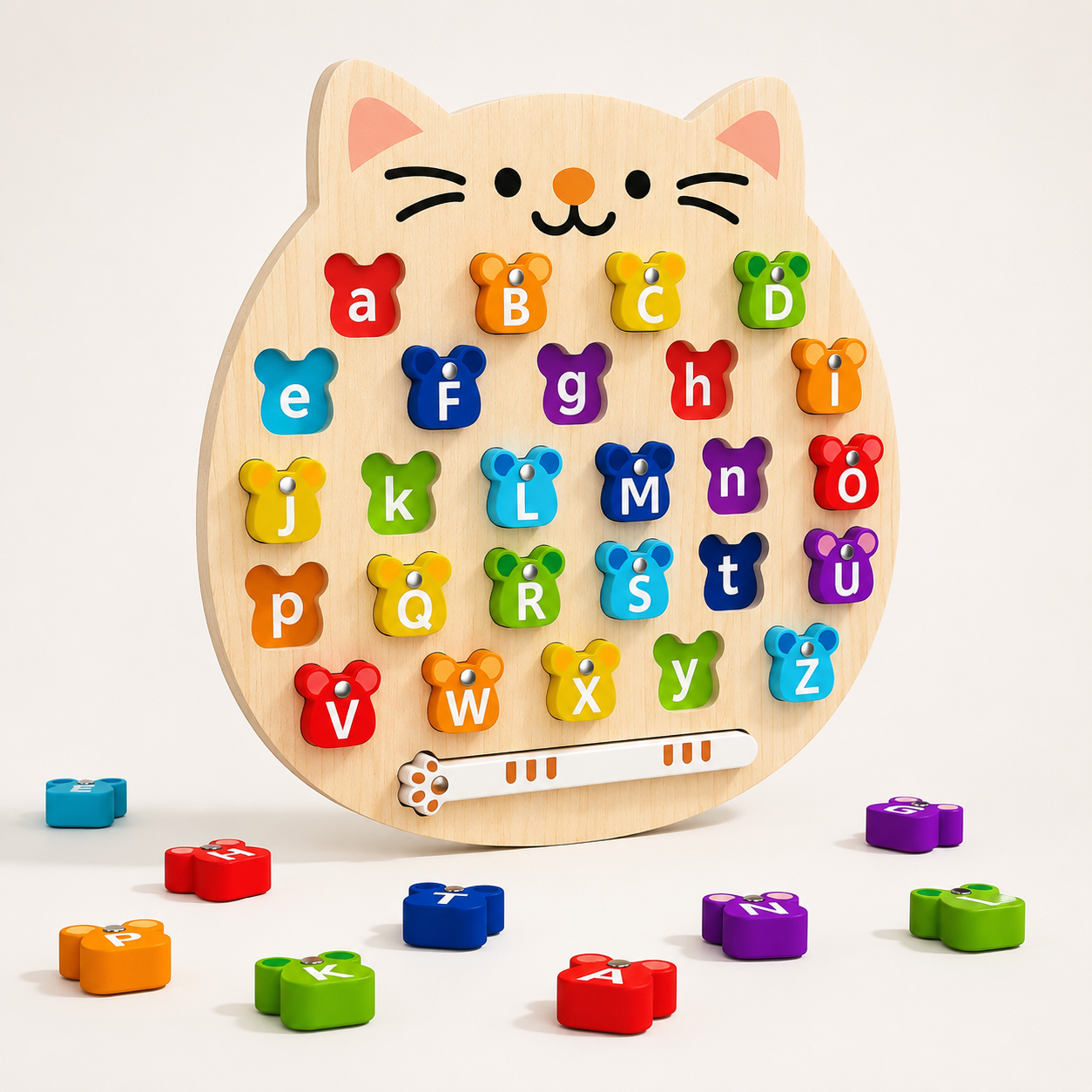 Alphabet Steckpuzzle aus Holz