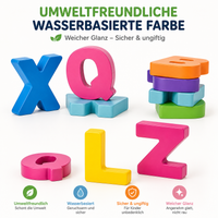 Alphabet Steckpuzzle aus Holz