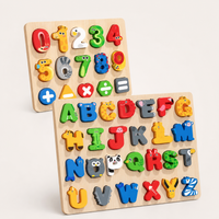 Alphabet Steckpuzzle aus Holz