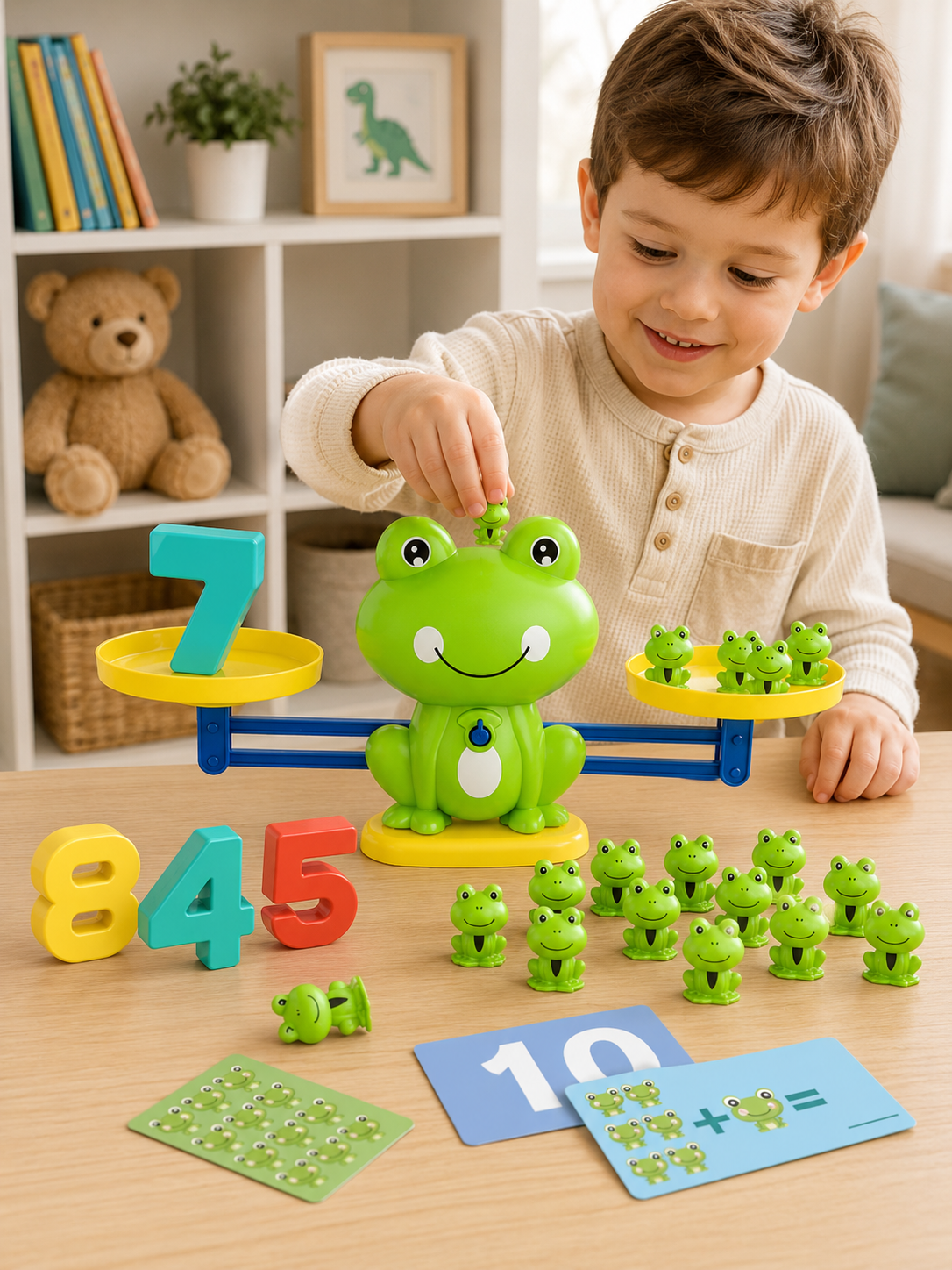 Frosch-Waage – Mathe-Lernspiel