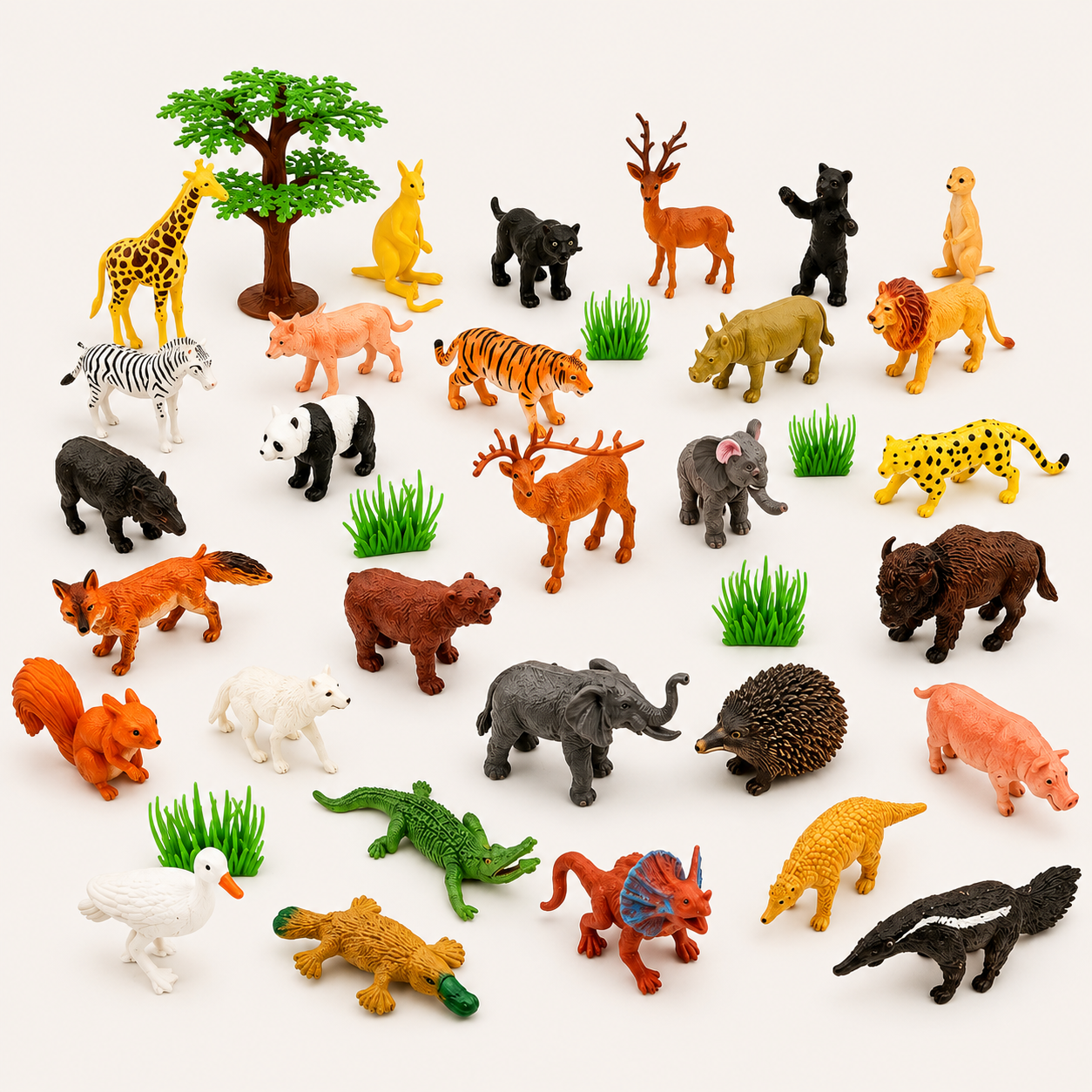 54-teiliges Tierfiguren-Set